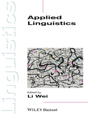 cover image of Applied Linguistics